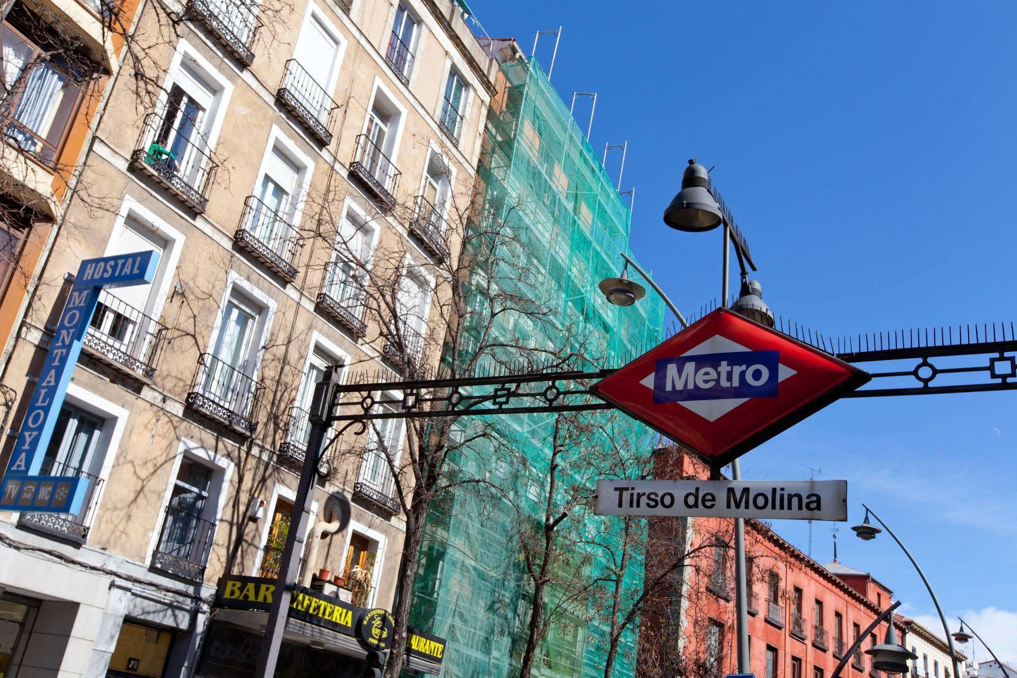 Hostal Montaloya Madrid Exteriér fotografie