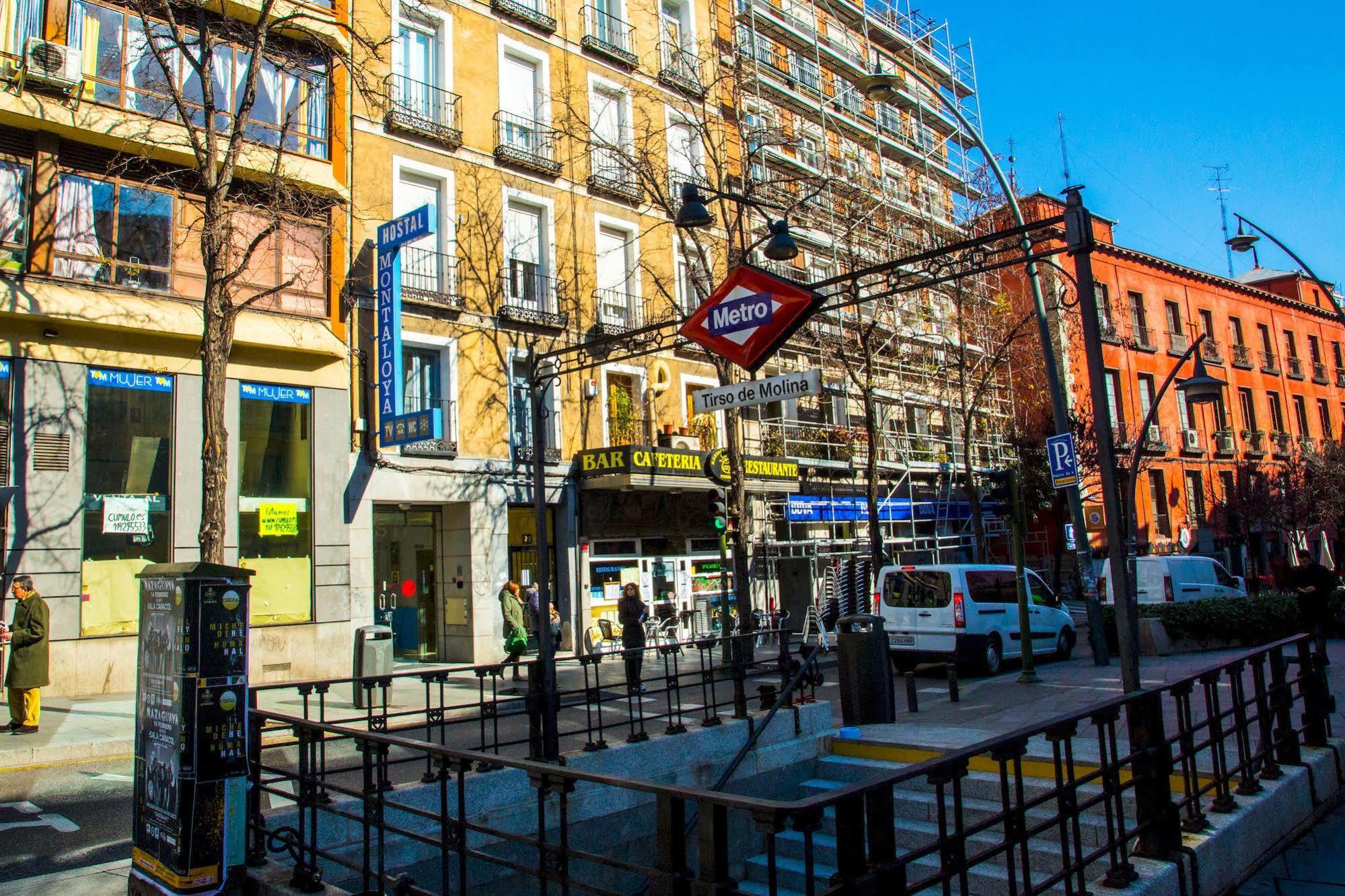 Hostal Montaloya Madrid Exteriér fotografie